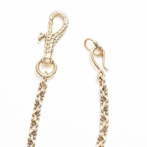 Peanuts&amp;Co.　PEANUTS WALLET CHAIN plane （brass）