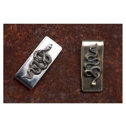 Peanuts&amp;Co. SNAKE MONEY CLIP BRASS