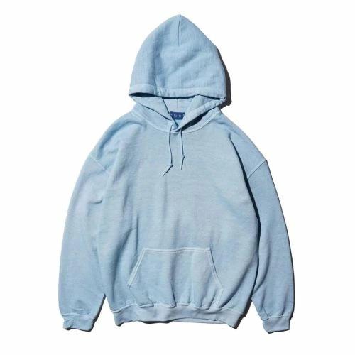 TOWN CRAFT・90S PIGMENT 90S PIGMENT PULL HOODIE・BLU...