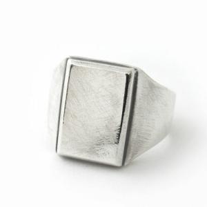 モリーヴ HEAVY OZ SV HEAVY SIGNET RING HALF : CG-STORE - 通販