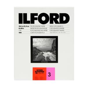 ILFORDPHOTO RC印画紙 イルフォスピード RC デラックス 3号 1M 8x10 100枚入