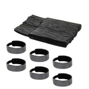 10本セット マジックバンド マジック結束バンド マジックベルト ワンタッチベルト カット可能 ケーブルバンド ケーブル 配線 整理 繰り返し使用