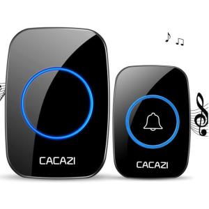 ワイヤレスチャイム 送信機1個+受信機1個セット 無線ベル 呼び出し