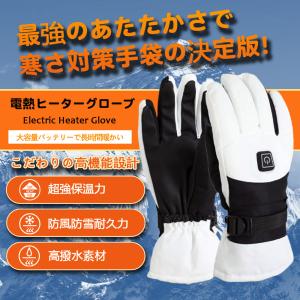 電熱グローブ バイク ヒーターグローブ 電熱手袋 レディース 女性用 ことも用 充電式加熱手袋 スキー スケート ハイキング キャンプ用父の日