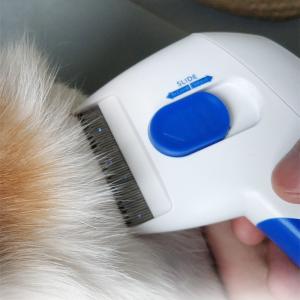 犬用品 ノミ取り器 電気しらみ取り櫛 ラクラクノミ退治 シラミ卵駆除 ノミ駆除 ニット駆除 ペット用 犬 猫用 シラミ対策 ノミ ダニ対策用品父の日｜cgc