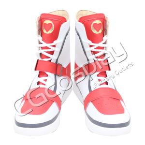 　ハーツラビュル寮　エース・トラッポラ　Ace Trappola　寮服　コスプレ靴　コスプレブーツ　コスプレ衣装