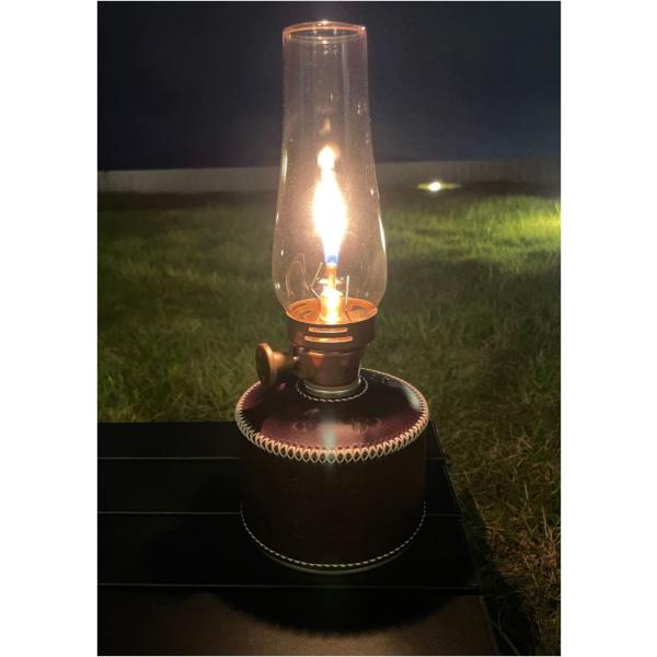 CGK ブッテーロレザー OD缶 ガス缶 カバー (230/250サイズ) (ダークブラウン)