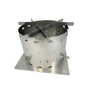 アウトレット CGK 巻き薪ストーブL トリプル コンパクト ステンレス ネイチャーストーブ