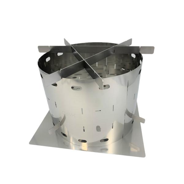 CGK 巻き薪ストーブL トリプル コンパクト ステンレス ネイチャーストーブ