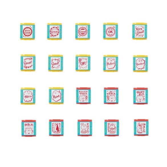 シヤチハタ いいね！スタンプくん  学校 塾 テスト