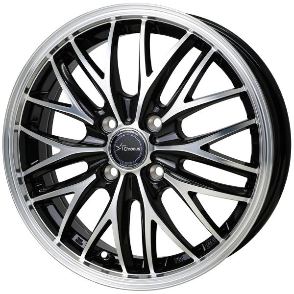 アルミホイール 15インチ 軽自動車 15×4.5J +45 100 4穴 ホットスタッフ クロノス...