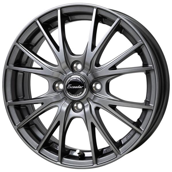 アルミホイール 15インチ 軽自動車 15×4.5J +45 100 4H ホットスタッフ エクシー...