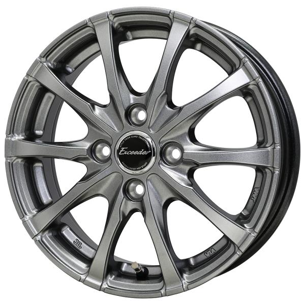 アルミホイール 15インチ 軽自動車 15×4.5J +45 100 4H ホットスタッフ エクシー...