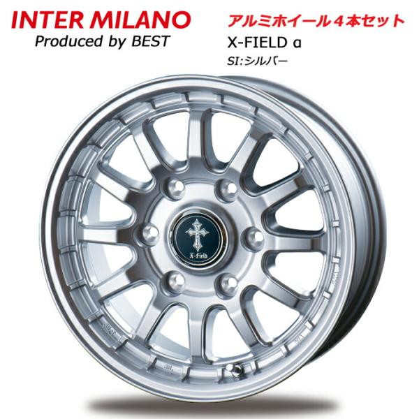 ランクル プラド 17×7.5J 6穴 PCD 139.7 +25 INTER MILANO X-F...