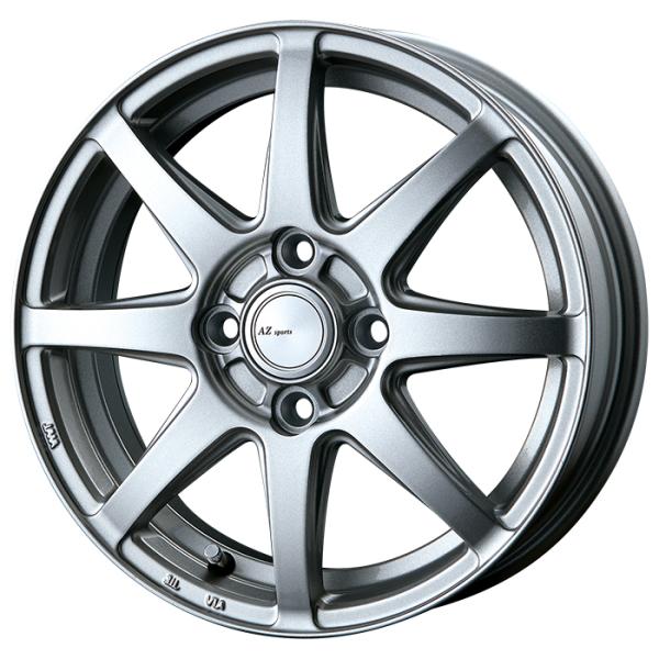 爆買 アルミホイール 4本セット 14インチ 法人送り専用 インターミラノ 軽自動車 14×4.5J...