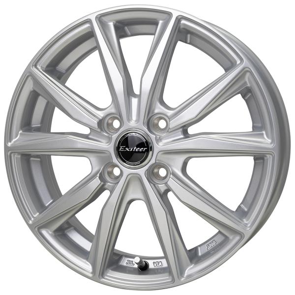 アルミホイール 15インチ 4本セット 軽自動車 15×4.5J +45 100 4H ホットスタッ...