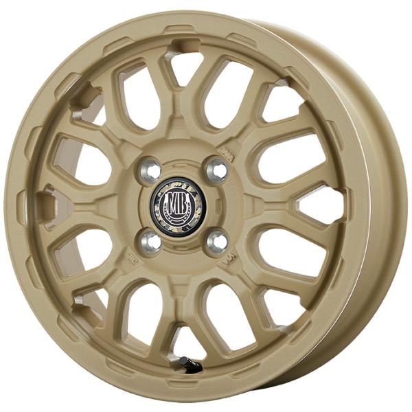 アルミホイール 14インチ 4本セット 軽自動車 14×4.5J 4H 100 +45 インターミラ...