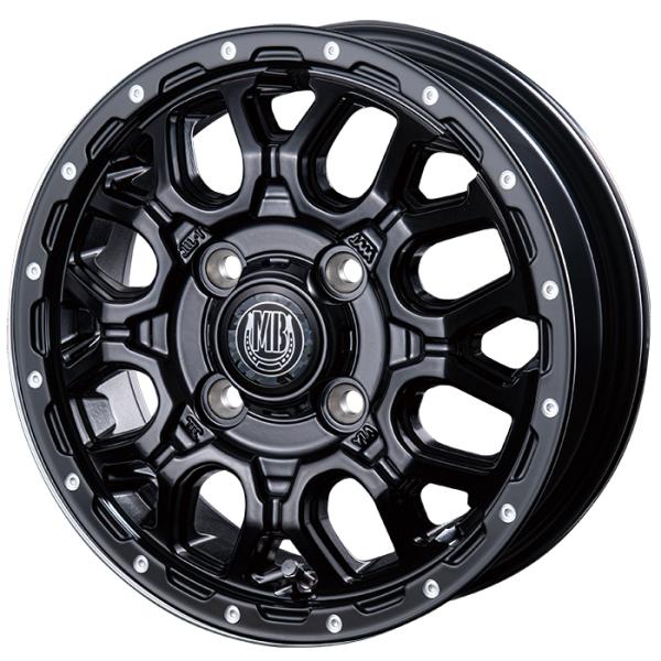 アルミホイール 14インチ 4本セット 軽自動車 14×4.5J 4H 100 +45 インターミラ...