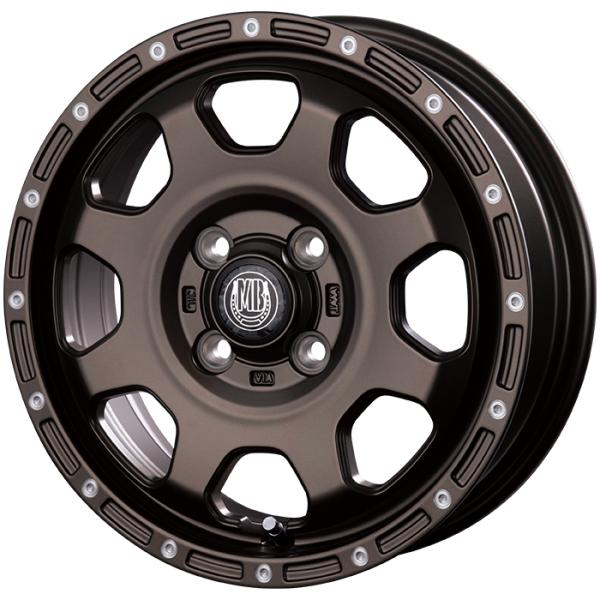 アルミホイール 14インチ 4本セット 軽自動車 14×4.5J 4H 100 +45 インターミラ...