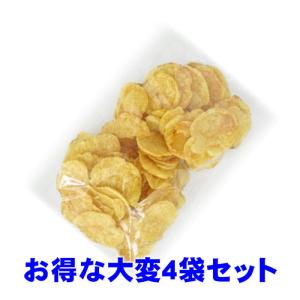 元祖厚切り ポテトチップス 塩味 1set 520g (130gx4) 福岡名物 福博食品 ポテトハウス