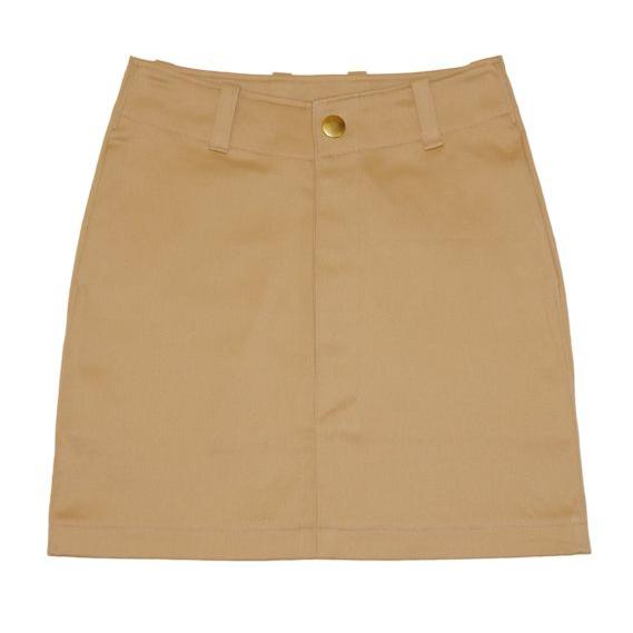 Brown Denim Miniskirt66