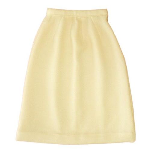 Beige Wool Skirt 01