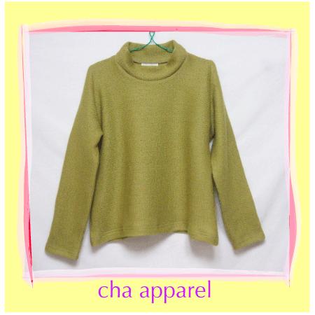 Green Wool Cutsew 003