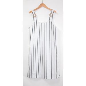 夏ストライプワンピース3