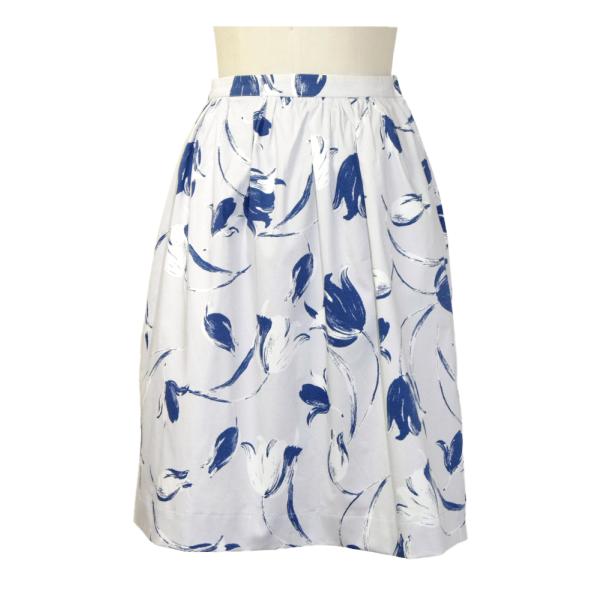 Skirt With Blue Tulip 2