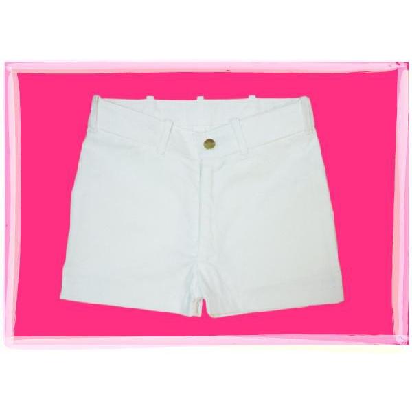 Summer White Short Pants M2