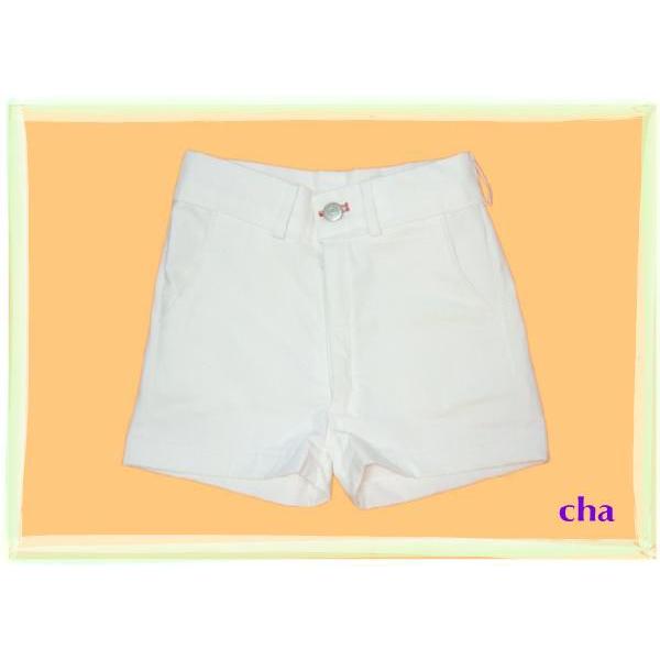 Summer White Short Pants S1
