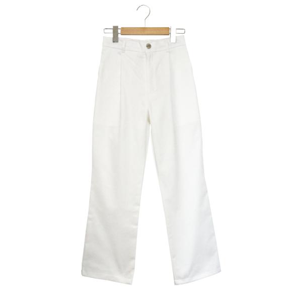 ホワイトチノパンツ65