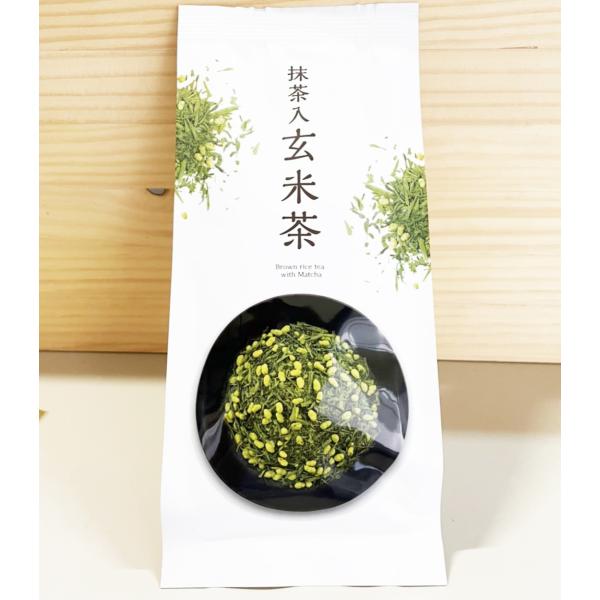 特上抹茶入り玄米茶 80g　9月１日から抹茶価格高騰のため８０g入りになります