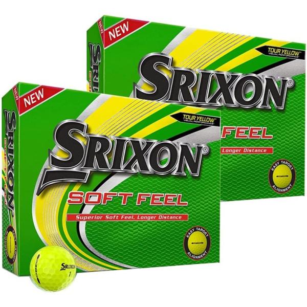 ゴルフボール ２ダース SRIXON スリクソン SOFT FEEL ソフト フィール おまけ付き ...