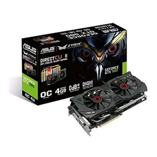ビデオカード ASUSTek STRIXシリーズ NVIDIA GeForce GTX980搭載ビデ...