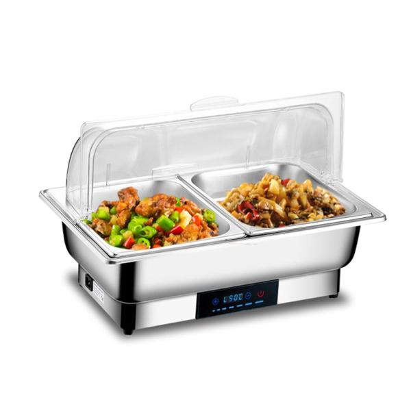 キッチン用品 ビュッフェサーバー チェーフィングディッシュ chafing dish 9L 湯煎式 ...