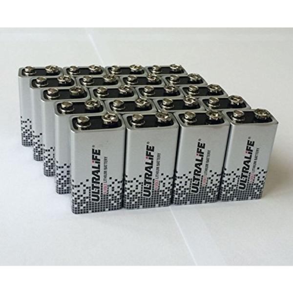 電池 リチウム電池20個入 U9VL 9V 1.2Ah 006P形 角型