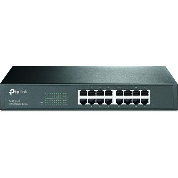 ネットワーク機器 TP-Link スイッチングハブ 16ポート TL-SG1016D ギガビット 金...