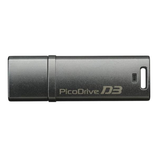 USBメモリ・フラッシュドライブ グリーンハウス USB3.0メモリー ピコドライブD3 64GB ...