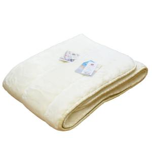 ワンランク上の寝心地へ・・・“極上”ホワイト毛布東京西川 毛布 ダブル 「ホワイト毛布 プレミアム」 2枚合わせ 毛羽部分：アクリル100％｜chaco-2