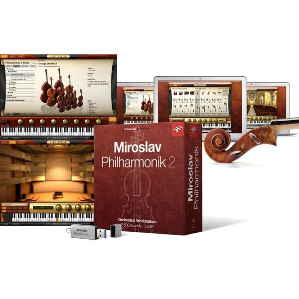 音楽制作ソフトウェア IK Multimedia Miroslav Philharmonik 2 通...