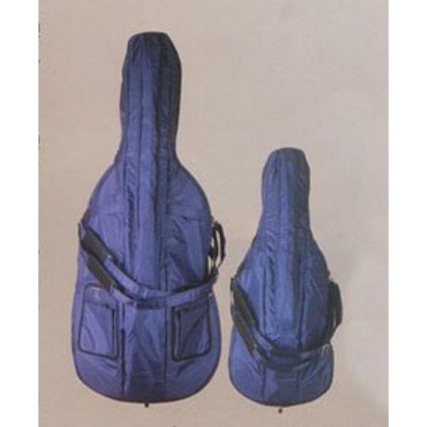 楽器 鈴木バイオリン チェロバッグ 1/2 弓ケース用ポケット付き CF-8