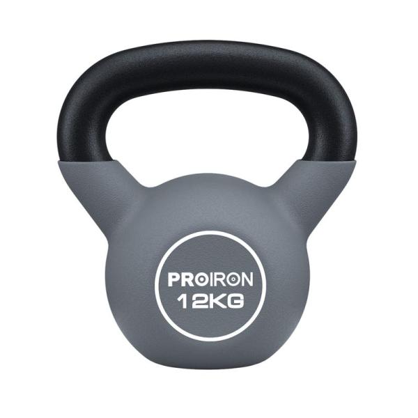 PROIRON ケトルベル ネオプレン kettlebell 一体型鋳鉄製 ?? 鉄アレイ ケトル ...