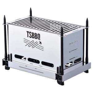 燕三条製TSBBQ ペグコンロソロ TSBBQ-013 コンパクトに収納できるステンレス製組み立て式コンロ ペグは付属しません｜chaco-2