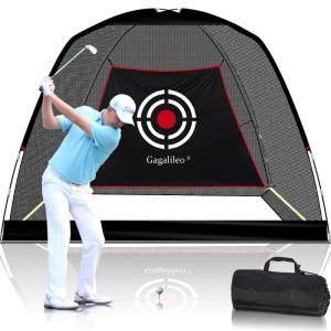 Gagalileo ゴルフネット 3x2x1.8m 底なし 室内屋外 キャリーバッグ付き 設置簡単｜chaco-2