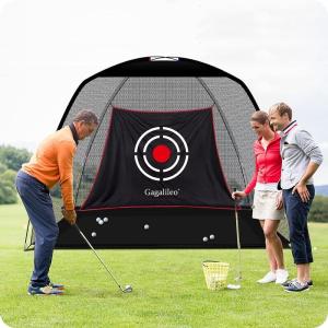 Gagalileo 3x2x1.8m ゴルフネット 自宅練習 設置簡単 キャリーバッグ付き 室内屋外｜chaco-2