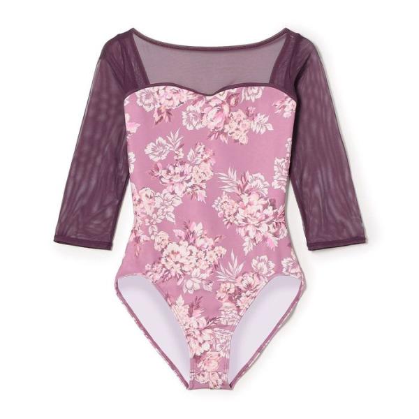 6分袖レオタード