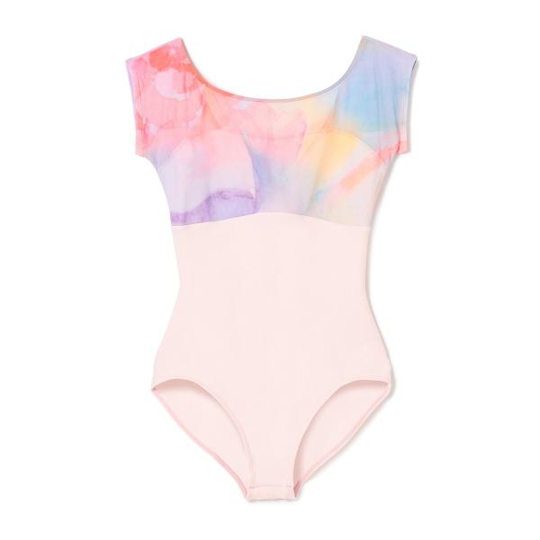 【チャコット 公式(chacott)】【NOZOMI YUASA】フレンチスリーブレオタード