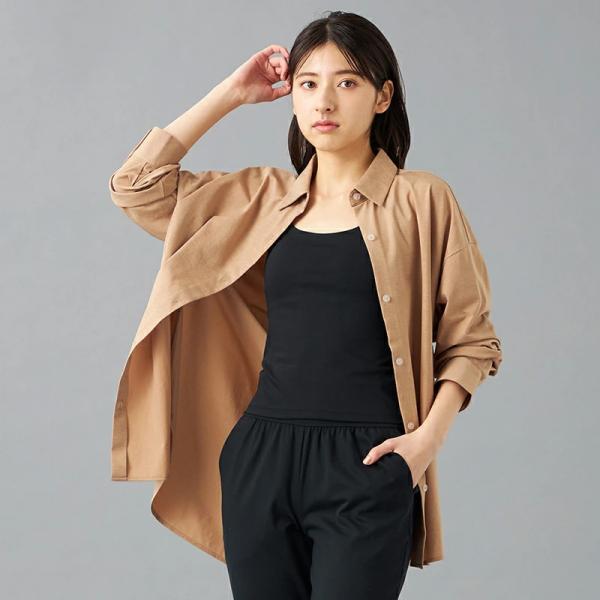 【チャコット 公式(chacott)】EasyCare+ オーバーシャツ