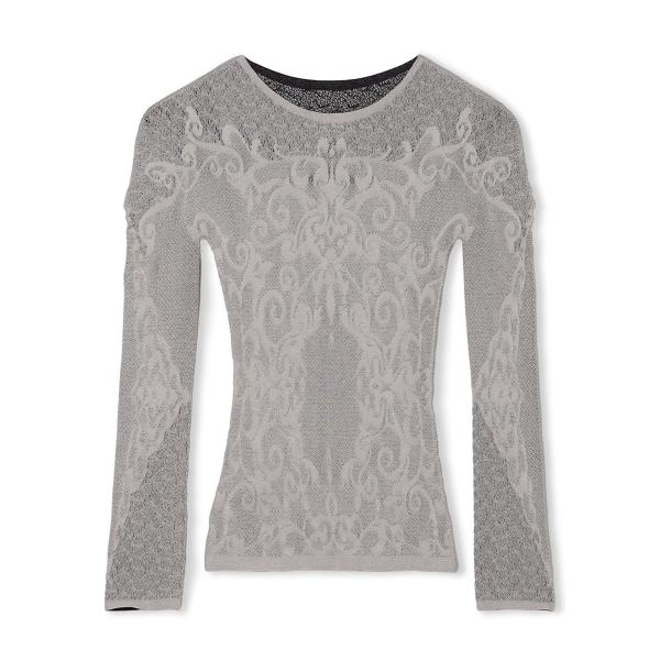 【チャコット 公式(chacott)】【ノーソーイングニット】リバーシブルクルーネックトップ